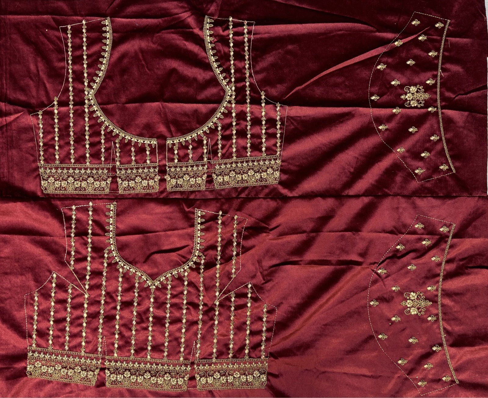 2650 A and B by Anjani Art Heavy Velvet Bridal Wear Lehenga Choli Wholesale Shop In Surat